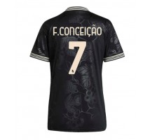 Juventus Francisco Conceicao #7 Koszulka Trzecia damskie 2025-26 Krótki Rękaw